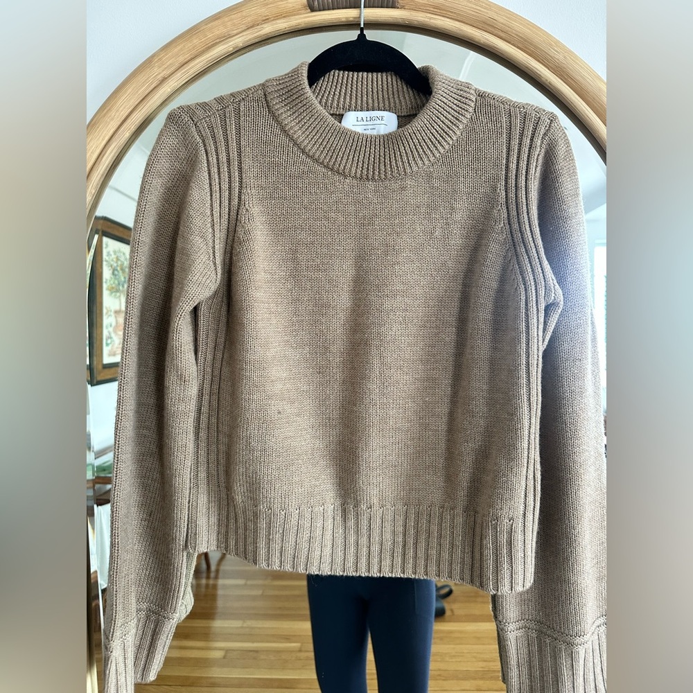 La Ligne Camel Crewneck Sweater